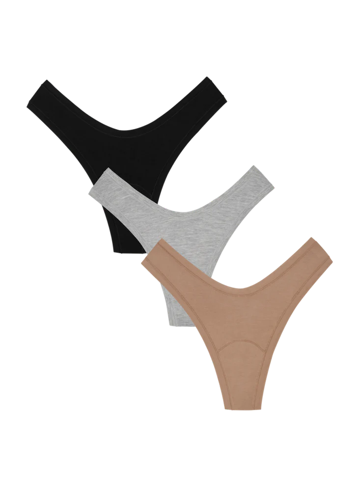 Dipped Thong 3-Pack
