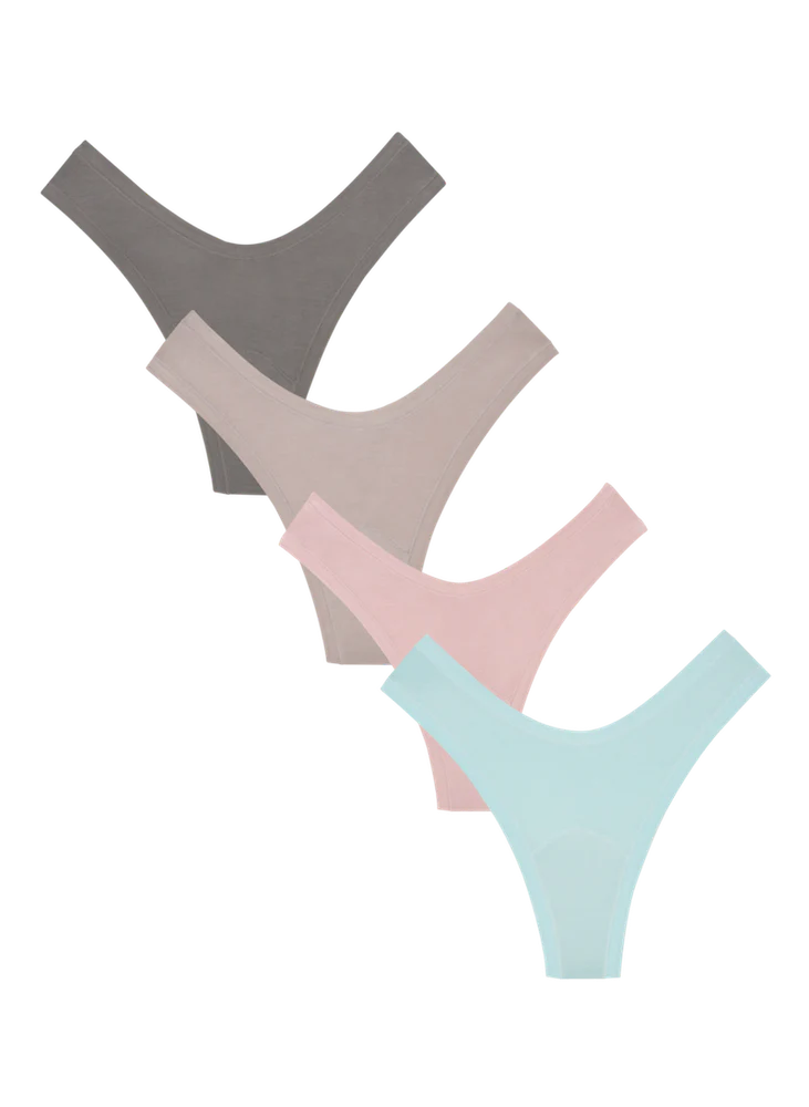 Dipped Thong 4-Pack