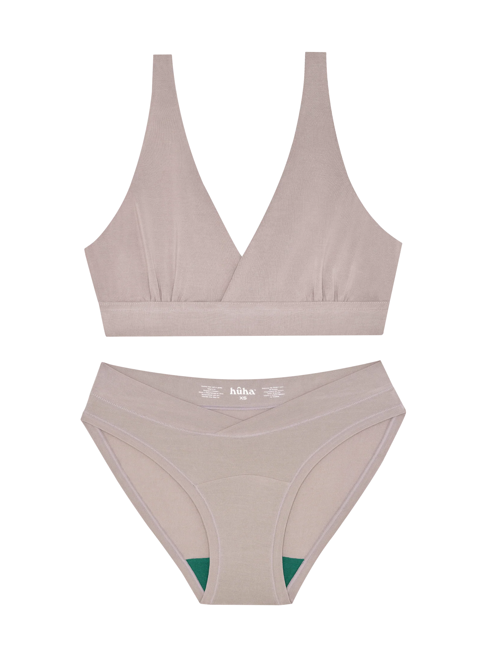 Crossover Bra & Bikini Set