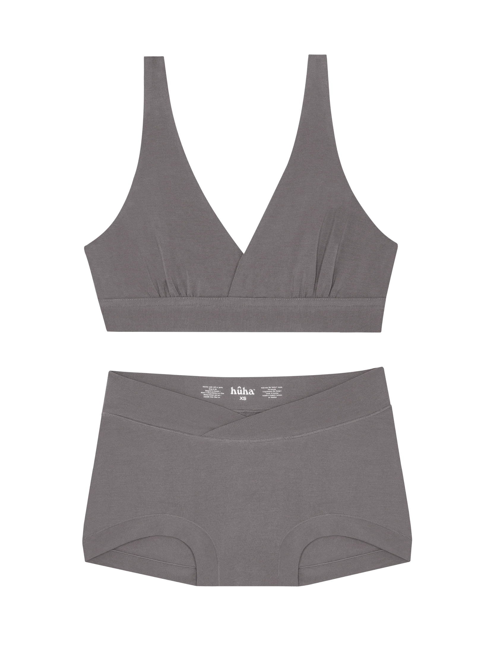 Crossover Bra & Boxer Set